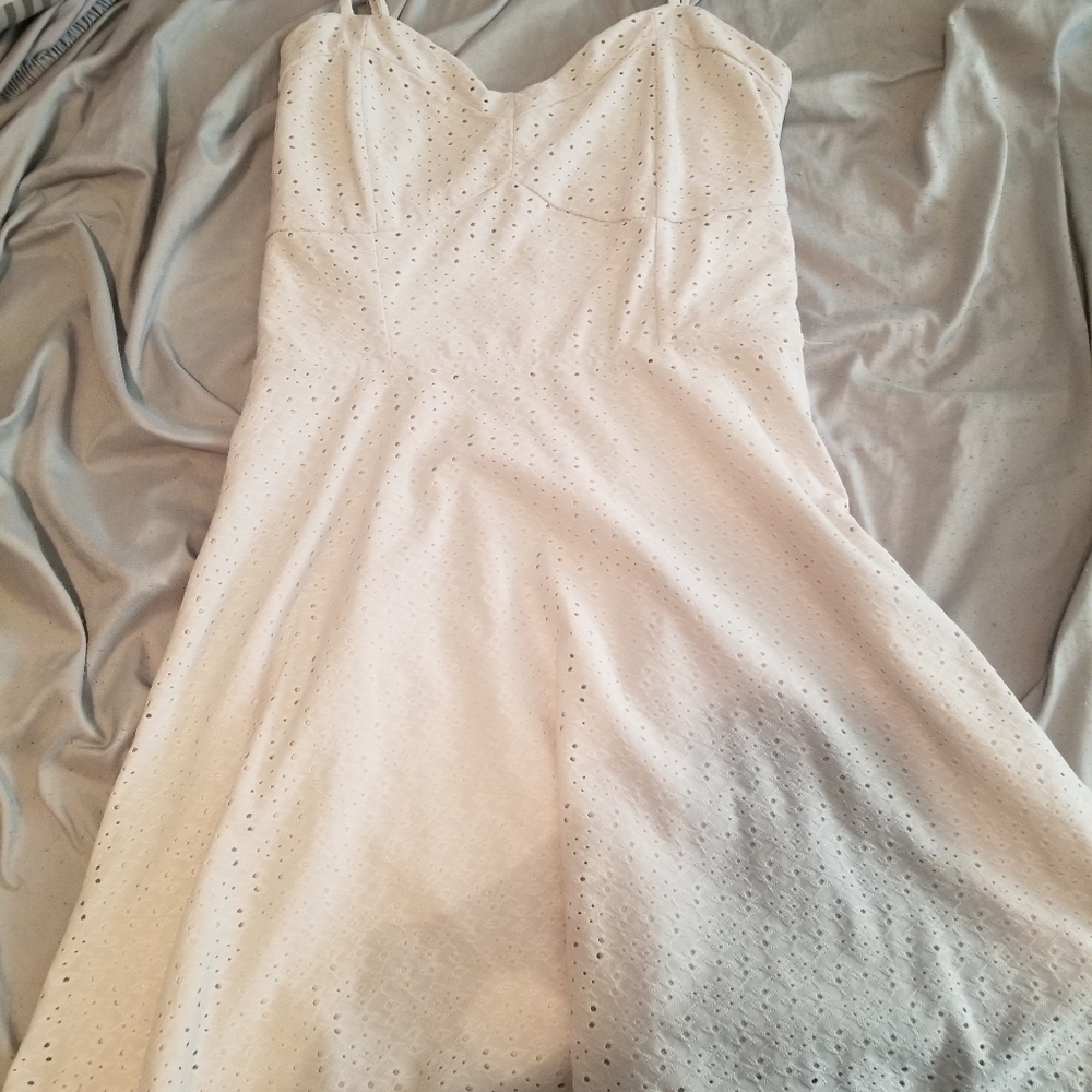 White dress